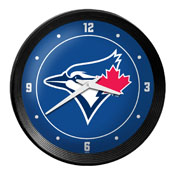 Toronto Blue Jays: Logo - Ribbed Frame Wall Clock, MBTORO-530-02