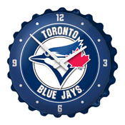Toronto Blue Jays: Bottle Cap Wall Clock, MBTORO-540-01