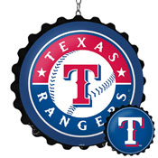 Texas Rangers: Double-Sided Bottle Cap Dangler, MBTXSR-220-03