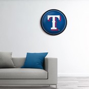 Texas Rangers: Logo - Modern Disc Wall Sign, MBTXSR-230-02
