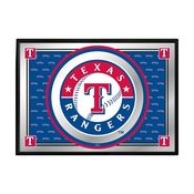 Texas Rangers: Team Spirit - Framed Mirrored Wall Sign, MBTXSR-265-02B