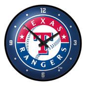 Texas Rangers: Modern Disc Wall Clock, MBTXSR-510-01