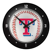 Texas Rangers: Baseball - Modern Disc Wall Clock, MBTXSR-510-31