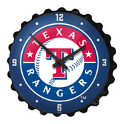 Texas Rangers: Bottle Cap Wall Clock, MBTXSR-540-01