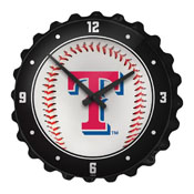 Texas Rangers: Baseball - Bottle Cap Wall Clock, MBTXSR-540-31