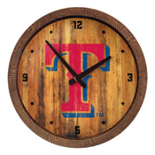 Texas Rangers: Logo - Weathered 