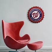 Washington Nationals: Bottle Cap Wall Sign, MBWASH-210-01