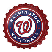 Washington Nationals: Bottle Cap Wall Sign, MBWASH-210-01