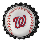 Washington Nationals: Baseball - Bottle Cap Wall Sign, MBWASH-210-31
