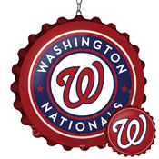 Washington Nationals: Double-Sided Bottle Cap Dangler, MBWASH-220-03