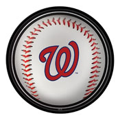 Washington Nationals: Baseball - Modern Disc Wall Sign, MBWASH-230-31