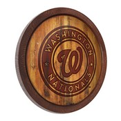 Washington Nationals: Branded "Faux" Barrel Top Sign, FNB-MBWASH-240-02