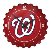 Washington Nationals: Logo - Bottle Cap Wall Clock, MBWASH-540-02