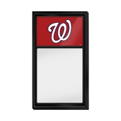 Washington Nationals: Logo - Dry Erase Note Board, AGS-MBWASH-610-02A