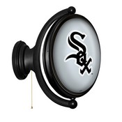 Chicago White Sox: Original Oval Rotating Lighted Wall Sign, FNB-MBWSOX-125-01A