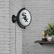 Chicago White Sox: Original Oval Rotating Lighted Wall Sign, FNB-MBWSOX-125-01A