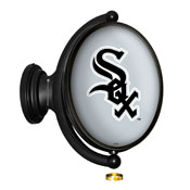 Chicago White Sox: Original Oval Rotating Lighted Wall Sign, FNB-MBWSOX-125-01A