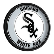 Chicago White Sox: Round Slimline Lighted Wall Sign, MBWSOX-130-01