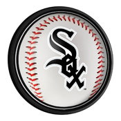 Chicago White Sox: Baseball - Round Slimline Lighted Wall Sign, MBWSOX-130-31