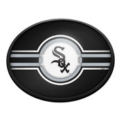 Chicago White Sox: Oval Slimline Lighted Wall Sign, FNB-MBWSOX-140-01A