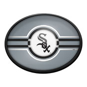 Chicago White Sox: Oval Slimline Lighted Wall Sign, FNB-MBWSOX-140-01A