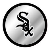 Chicago White Sox: Modern Disc Mirrored Wall Sign, AGS-MBWSOX-235-01A
