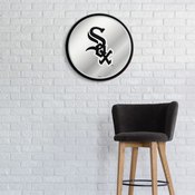 Chicago White Sox: Modern Disc Mirrored Wall Sign, AGS-MBWSOX-235-01A