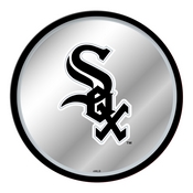 Chicago White Sox: Modern Disc Mirrored Wall Sign, AGS-MBWSOX-235-01A
