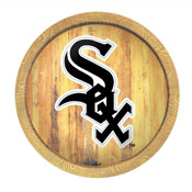 Chicago White Sox: "Faux" Barrel Top Sign, FNB-MBWSOX-240-01