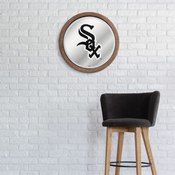 Chicago White Sox: "Faux" Barrel Top Mirrored Wall Sign, AGS-MBWSOX-245-01A