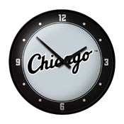 Chicago White Sox: Wordmark - Modern Disc Wall Clock, MBWSOX-510-05