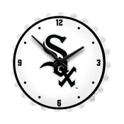 Chicago White Sox: Bottle Cap Lighted Wall Clock, MBWSOX-545-01