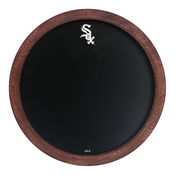 Chicago White Sox: Logo - Chalkboard "Faux" Barrel Top Sign, MBWSOX-630-01