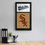 Chicago White Sox: Dual Logo - Cork Note Board, AGS-MBWSOX-640-02A