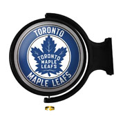 Toronto Maple Leaf: Original Round Illuminated Rotating Wall Sign, NHTOML-115-01