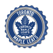 Toronto Maple Leaf: Bottle Cap Wall Sign, NHTOML-210-01