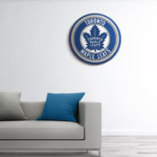 Toronto Maple Leaf: Modern Disc Wall Sign, NHTOML-230-01