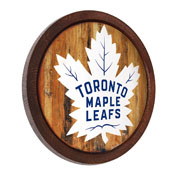 Toronto Maple Leaf: "Faux" Barrel Top Sign, NHTOML-240-01