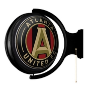 Atlanta United: Original Round Rotating Lighted Wall Sign, MSATLU-115-01