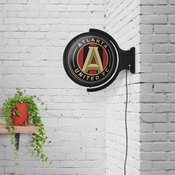 Atlanta United: Original Round Rotating Lighted Wall Sign, MSATLU-115-01
