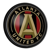 Atlanta United: Round Slimline Lighted Wall Sign, MSATLU-130-01
