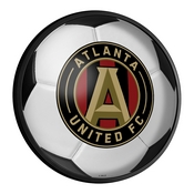 Atlanta United: Soccer - Round Slimline Lighted Wall Sign, MSATLU-130-51