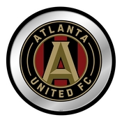Atlanta United: Modern Disc Mirrored Wall Sign, MSATLU-235-01