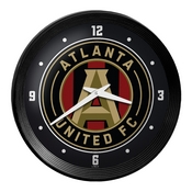 Atlanta United: Ribbed Frame Wall Clock, MSATLU-530-01