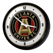 Atlanta United: Retro Lighted Wall Clock, MSATLU-550-01