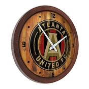 Atlanta United: Weathered "Faux" Barrel Top Clock, MSATLU-560-03