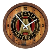Atlanta United: Weathered "Faux" Barrel Top Clock, MSATLU-560-03