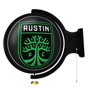 Austin F.C.: Original Round Rotating Lighted Wall Sign, MSAUST-115-01