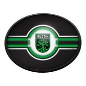 Austin F.C.: Oval Slimline Lighted Wall Sign, FNB-MSAUST-140-01A