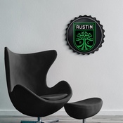Austin F.C.: Bottle Cap Wall Sign, MSAUST-210-01